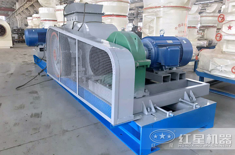 對輥破碎機能耗低，運行成本低